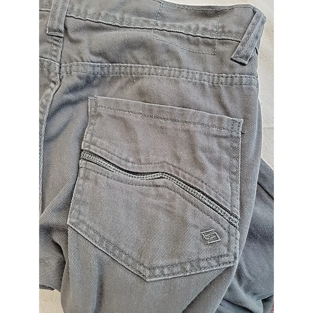Enyce Jeans Mens 32x29 Straight Black Hip Hop Sean‎ Combs Mid Rise Cotton Logo